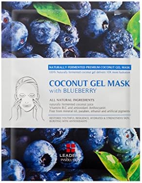 [Leaders Insolution] Coconut Bio With Blueberry Mask 10Pk