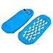 BelleSha Spa Moisturizing Gel Socks For Dry Feet And Ankles - Helps Repair Cracked Skin And Softens Feet (Navy Blue)