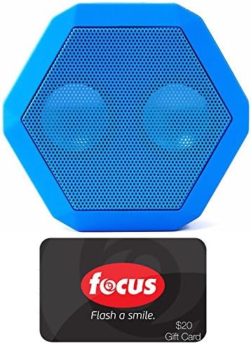 Boombotix Boombot REX Wireless Weatherproof Bluetooth Speaker w/ $20 Focus Gift Card (Blue)
