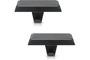 Sunezlgo 2 Pack Christmas Stocking Holders, Metal Weighted Stocking Holder for Mantle, Fireplace Shelf, Stocking Hangers for Holiday Parties