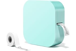 Odaro Q30 Label Maker Machine with Tape, Inkless Thermal Label Printer Mini, Portable Bluetooth Handheld Labeler for Small Business, Home, School, Office Organization (Green)