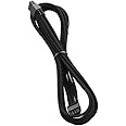 CableMod RT-Series Pro ModMesh Sleeved 8-pin PCI-e Cable for ASUS/Seasonic/Phanteks Revolt (Black, 60cm)