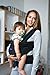 Black Baby Wrap Carrier - Breathable Sling & Carry Bag – Suits Newborn, Infant and Toddler