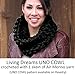Living Dreams Air Merino Super Bulky Chunky Wool Yarn. Thick Pencil Roving Yarn for Needle Knitting and Crochet. Made in USA, Black