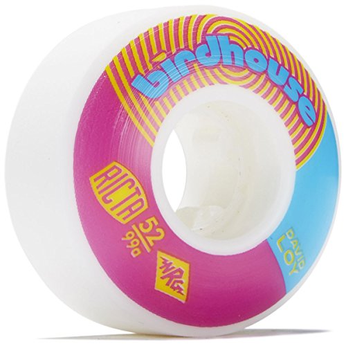 Ricta David Loy Birdhouse Naturals 99a Skateboard Wheels - 5