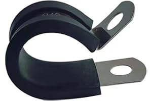 XSXYLERSEN 10 PCS Cable Clamps, Conduit clamp, Wire Clamps, Hose Clamps, Cable Clips, Wire Clamp, Cable Clamp, Suitable for Fixing Pipes and Cable Lines (38mm(1-1/2 inch))