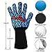 Menhoud 932°F Oven Mitts Heat Resistant BBQ Gloves – Silicone Cooking & Grilling Gloves – 14