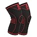 JIEXING Copper Knee Compression Sleeves Brace Support for Arthritis Support,Joint Pain Relief ,Injury Recovery,Idea for Running,Jogging,Walking,Hiking Sports.Wear Anywhere