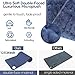 Heating Pad for Back Pain, Large Electric Heating Pad for Cramps Pain Relief, 6 Heat Settings with Auto Shut Off Timer, Moist Heat Therapy Pad for Neck, Shoulder, Knee, Machine Washable, 12 x 24 inch