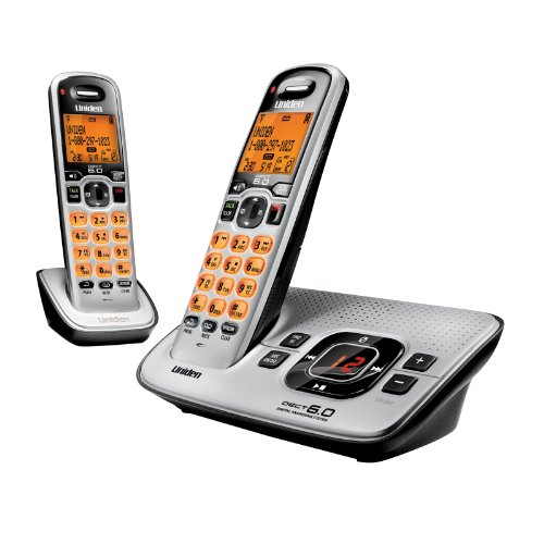 Uniden D1680-2 Cordless Dect 6.0 CID/itad Answering System & 2 Handsets