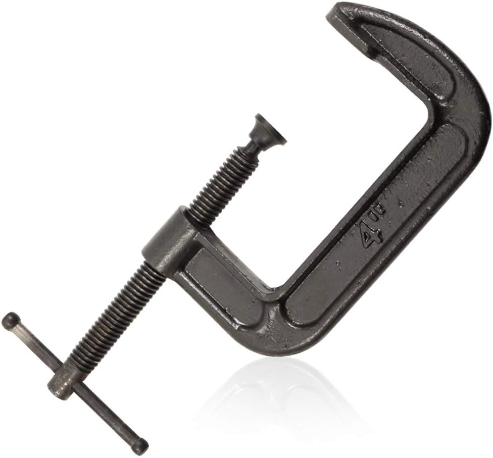 SPEEDWOX G Clamps for Woodworking C Clamp 4 Inches GClamp with Wide