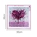 ZSNUOK 5D DIY Diamond Painting by Number Kit for Adults or Kids, Full Special Shaped Drill Embroidery Arts Craft Mosaic Making Supplies Paint with Diamonds for Home Wall Decor Love Tree 12x12 inches