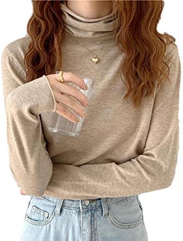 [ウィトパ] ハイネック 冬服 おしゃれ ニット 長袖 着回し モックネック レディース