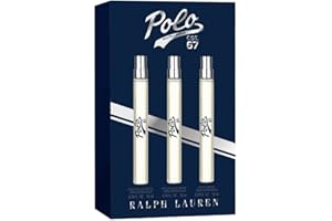 Ralph Lauren Polo 67 Fragrance Discovery Set, Men's Cologne Gift Set with EDT, EDP & EDP Extreme, Travel-Ready Trio for Dad, 