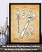 Wrench Tool Patent Print - Great Home and Garage Decor, Man Cave Stuff, Workshop or Repair Shop Wall Art, Classic Gifts for Father's Day and Mechanics, 11x14 Unframed Art Print Poster