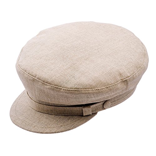Sterkowski Summer Linen Maciejowka Breton Cap US 7 3/8 Beige
