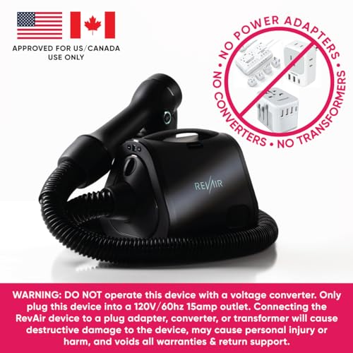 Revair Blow Drying Afro REVAIR Reverse-Air Hair Dryer Innovative