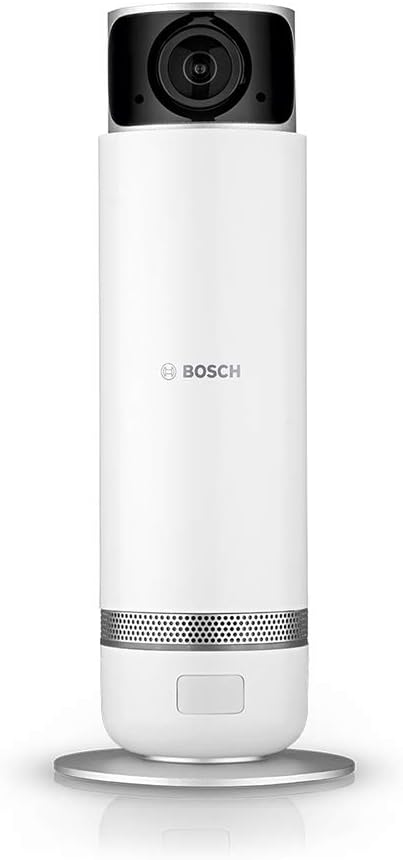 Bosch Smart Home Cmara de seguridad WiFi con giro de 360 para espacios
interiores control mediante aplicacin o telfono compatible con
AlexaPrecio estimado 249.95 €