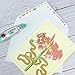 Allydrew Novelty Sticker Machine Pens, Decorative DIY Stationery Supplies for Home Office School, Nature