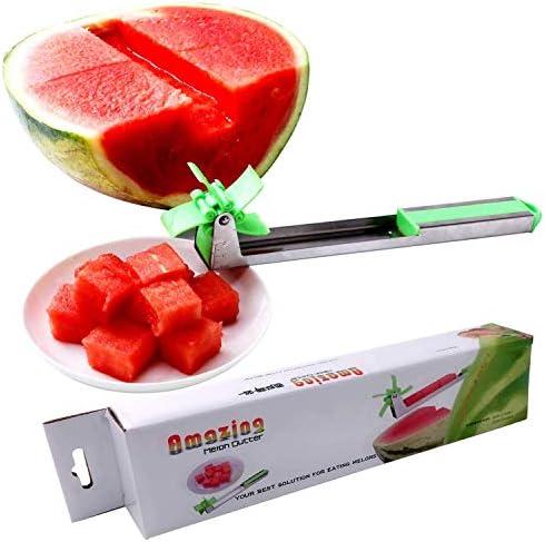 Wishwill Innovation Stainless Steel Watermelon Slicer Cutter Knife Corer Fruit Vegetable Tools Kitchen Gadgets