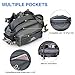WATERFLY Fanny Pack Waist Bag: Fannie Pack 2 Water Bottle Holders Lumbar Belt Hiking Walking Running Jogging Camping Large Woman Man (Bottle Not Included)