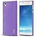 J&D Case Compatible for Xperia L1 Case, Drop Protection Slim Cushion Shock Resistant Protective TPU Slim Case for Sony Xperia L1 Bumper Case, Purple