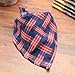 6 Pack of Dog Bandana Washable Reversible Triangle Bibs Scarf, Plaid Painting Kerchief for Small/Medium Dogs and Cats Fall Christmas