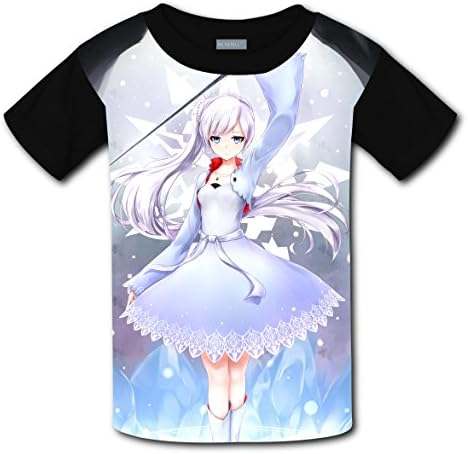 JIFEIMAOY Boys Girls 3D Printed Short Sleeve Youth T-Shirts RWBY XL
