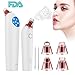 [Upgraded] YiFi-Tek Blackhead Remover, USB Rechargeable Comedo Vacuum Suction Remover, Electric Skin Cleanser Blackhead Extractor kit, Skin Pore Cleaner with 4 Replaceable Suction Heads