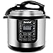 Zenchef 14-in-1 NEWEST 6 Qt Multifunctional Stainless Steel Electric Pressure Cooker 1000W w/LED Display Screen, Slow Cooker, Rice Cooker, Sauté, Steamer, Yogurt Maker & Food Warmer