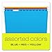 Pendaflex Recycled Hanging Folders, Legal Size, Assorted Colors, 1/5 Cut, 25/BX (81632)
