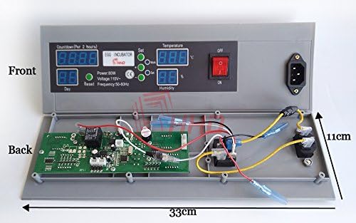 WunTai HHD Spare Parts Digital Automatic Temperature Computer Chicken Egg Incubator Controller Panel Humidity Probe (220V)