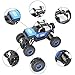 RC Car Off-Road Vehicles Remote Control Car 4WD RC Trucks 1:18 Monster Trucks 2.4GHz RC Hobby Car Hi-Speed Racing Car with LED Light - Blue