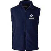 Dunbrooke Mens Houston Fleece Vest, Navy, 2X US