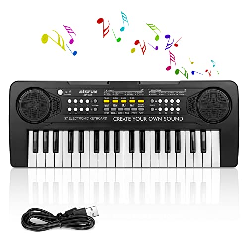 Kids Piano Keyboard, 37 Keys Piano For Kids Age 3-6 Electronic Piano - View #13
