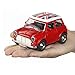 Toy Diecast Car Play Vehicles, Classic Diecast Model Cars, Old Car Models, Moving Vehicle Toys, Pull Back Action with Lights and Sounds 1:38 - iPlay, iLearn (Red)