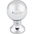 Top Knobs TK801PC Serene Collection 1" Kara Knob, Polished Chrome
