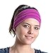 Red Dust Active Exercise Sweatband - the Perfect Pink Casual Headband - Ideal for Stretching, Yoga, Pilates, Light Exercise, travel or Leisure - Comfortable Blend of Soft Bamboo and Spandex by