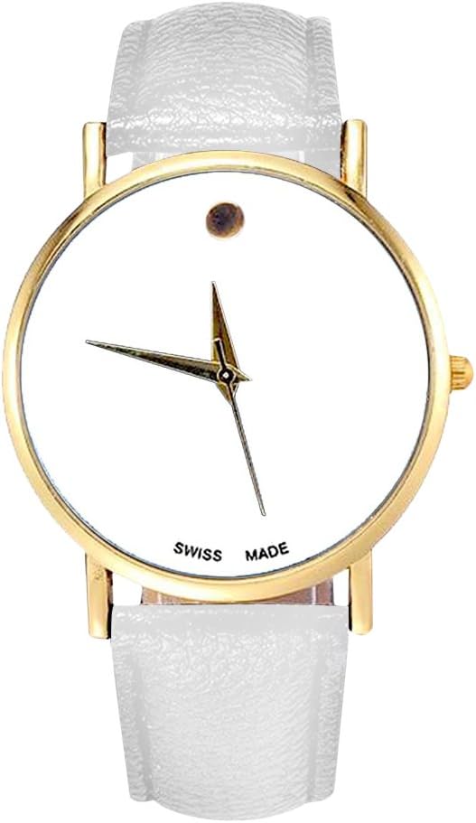 White Swiss Watch Unisex