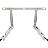 Appli Parts APAB-3160 Mini Split Wall Mount AC Unit Bracket, Heavy Duty Outdoor Support Up to 352 lbs, Fits 5000-36000 BTU Units, Level Cross Bar, Anti Vibration Pads, Full Install Kit