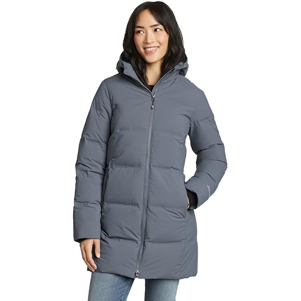 エディバウアー　ダウンジャケット　Seabeck Down Parka Eddie Bauer Men's Seabeck Down Parka, Capers, Small : Amazon