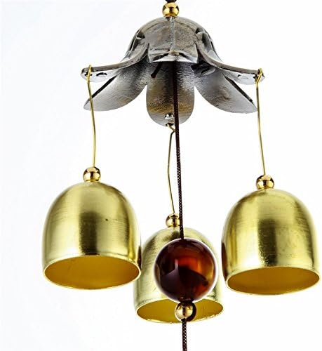 Hanging Wind Chime Bell Chinese Oriental Lucky Metal Pagoda Feng Shui Brass Buddha Elephant Spitor Fortune Lijiang Style