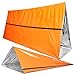 Back 40 Outfitters Emergency Tent and Emergency Bivy Sleeping Bag - Ultralight Survival Tent ? 2 Person Mylar Emergency Shelter ? and Emergency Sleeping Bag ? Year-Round All Weather Protection