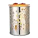 COOSA Metal Dandelion Design Oil Warmer Aromatheraphy Electric Incense Wax Tart Burner Fragrance Candle Wax Warmer for Home Bedroom Living Room (3-Level Dimmer, Touch Sensitive Control, Night Light)