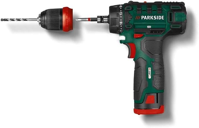 Parkside Cordless Drill Pbsa 12 D2 
