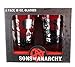 Funky Sons of Anarchy SAMCRO 16oz Pint Glasses, Set of 2