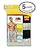 Fruit of the Loom Men's 5Pack Black Grey Boxer Briefs 100% Cotton Underwear 3XL