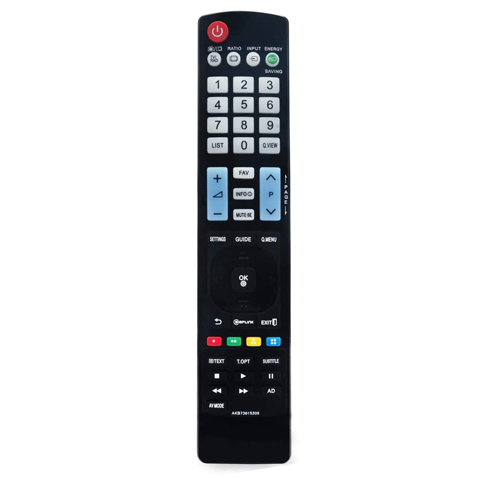 AKB73615308 Replacement Remote Control Fit for LG LED LCD TV