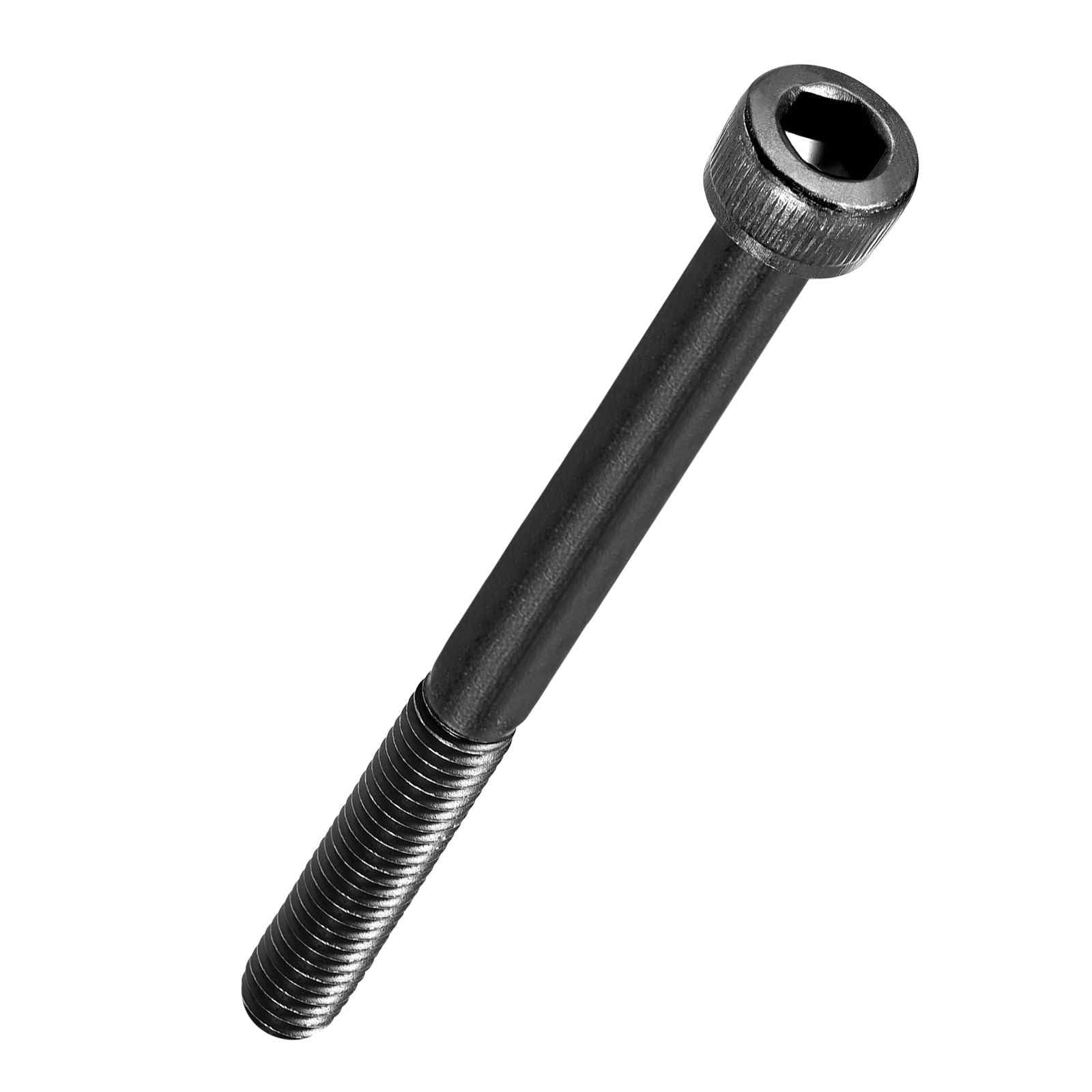 Kozelo 25pcs Socket Head Cap Screws - [M5-0.8 x 60mm] Alloy Steel Black Oxide Grade 12.9 Internal Hex Screw Full Thread for Industrial & Machinery Use, Black — image 1