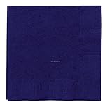 50 Ct. Navy Flag Blue 2-ply Beverage Napkin
